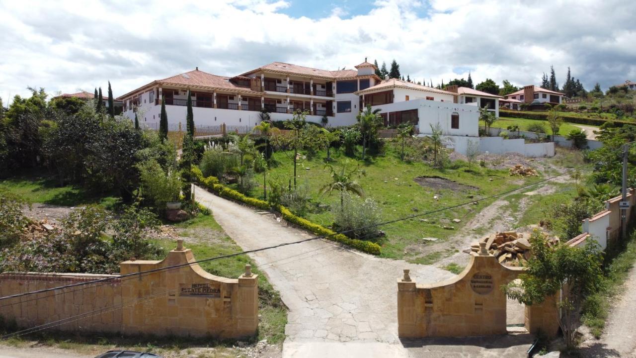 Hotel Puente Piedra Виля Де Лейва Екстериор снимка